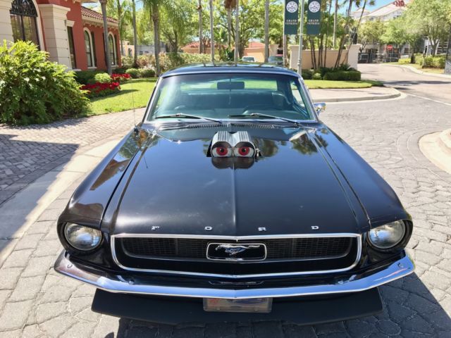 1967 Black  Ford Mustang Coupe
