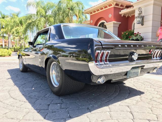 1967 Black  Ford Mustang Coupe