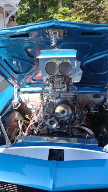 1967 Blue Chevrolet Camaro Coupe