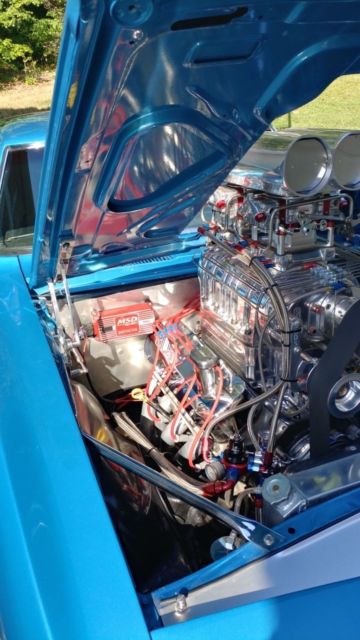 1967 Blue Chevrolet Camaro Coupe