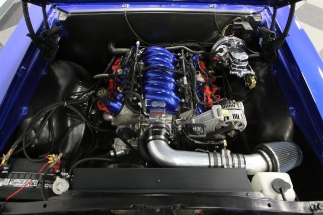 1967 Blue Chevrolet Chevelle