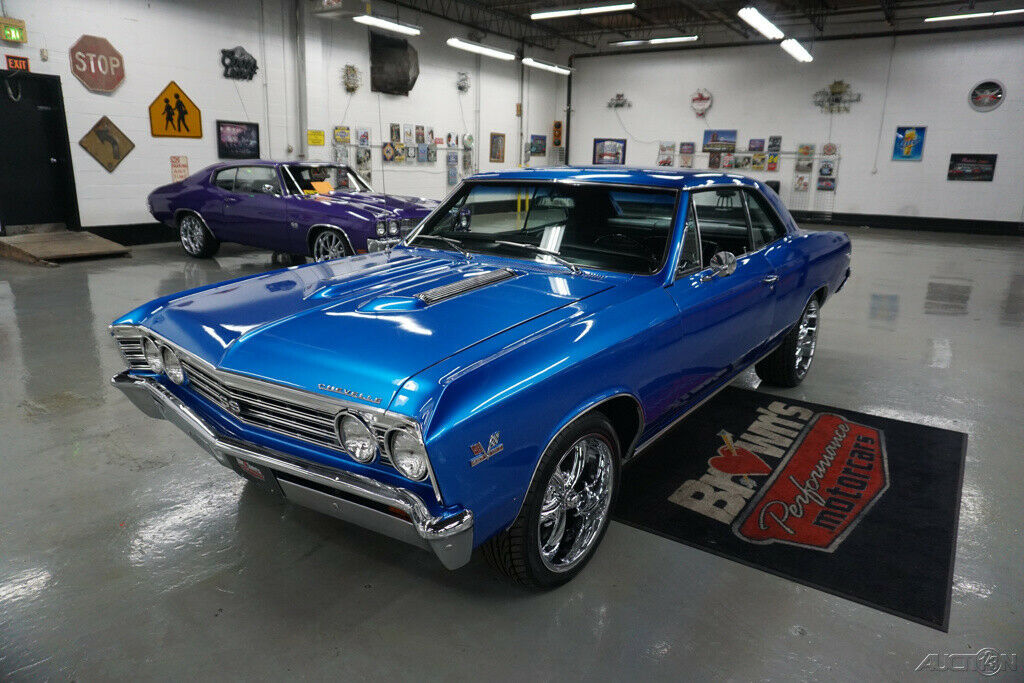 1967 Blue Chevrolet Chevelle