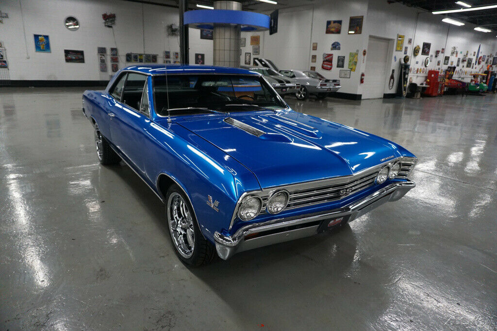 1967 Blue Chevrolet Chevelle