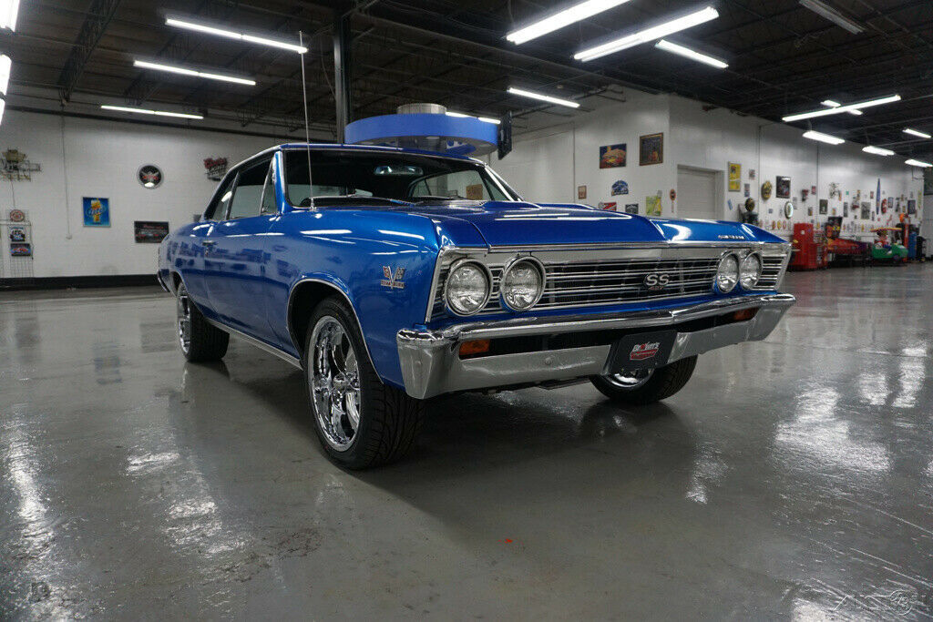 1967 Blue Chevrolet Chevelle