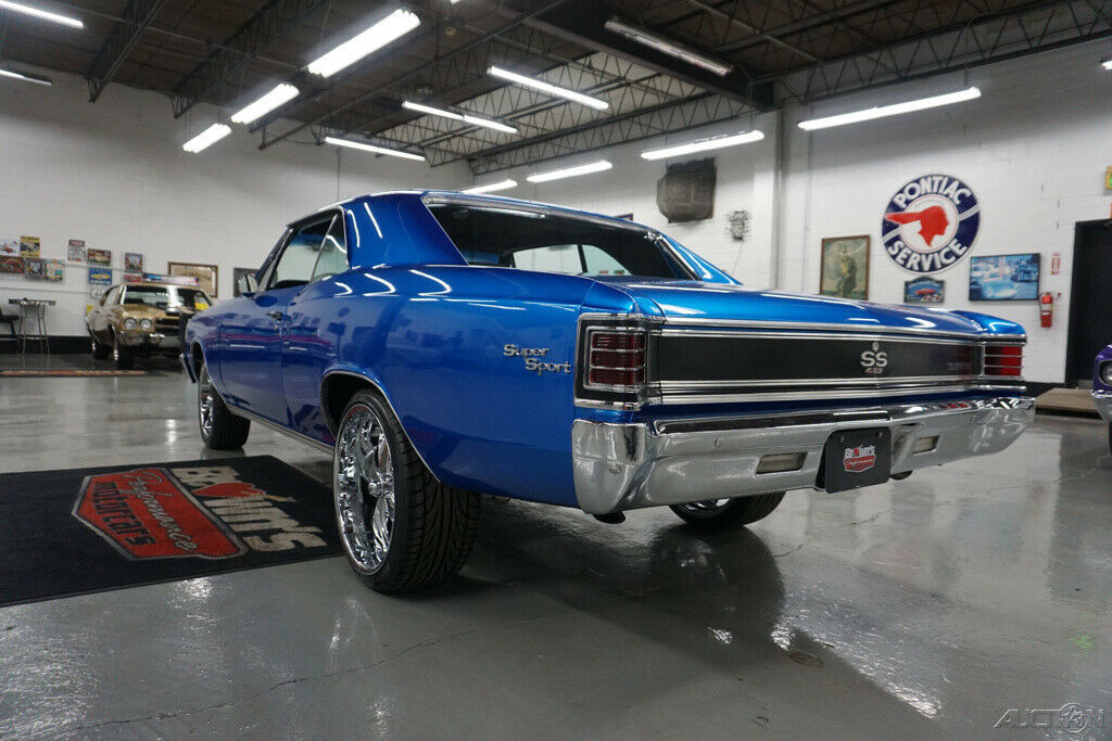 1967 Blue Chevrolet Chevelle