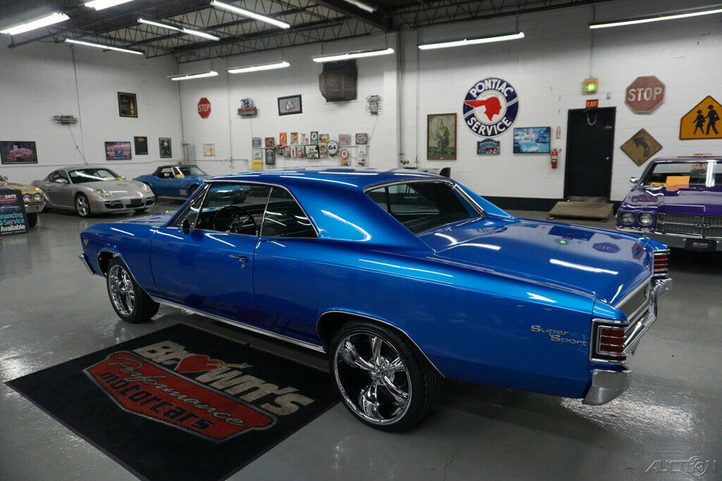 1967 Blue Chevrolet Chevelle