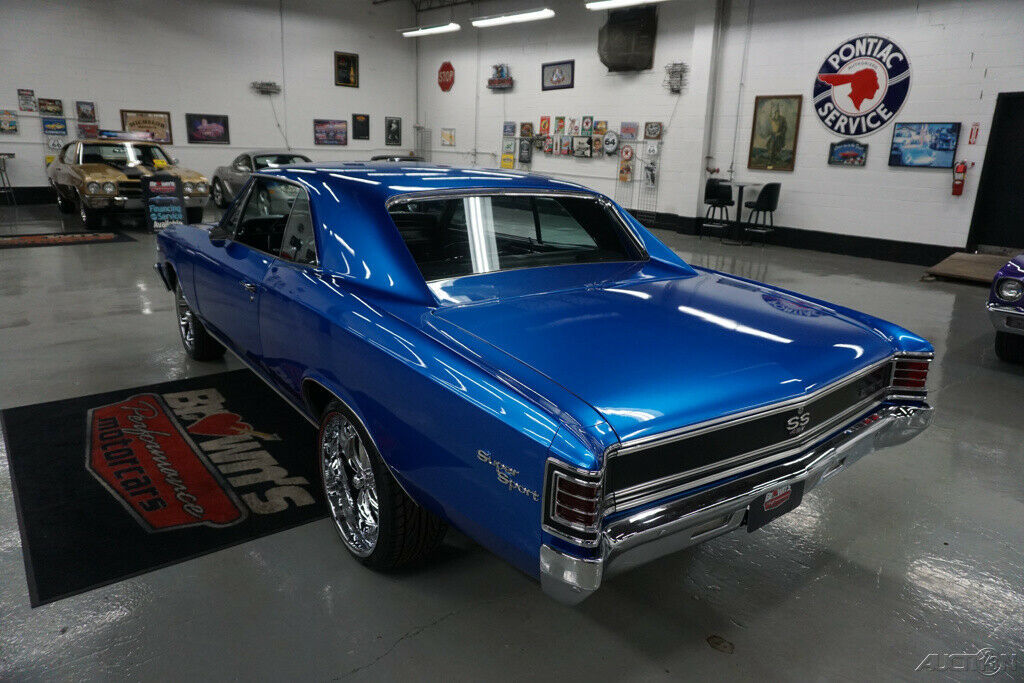 1967 Blue Chevrolet Chevelle