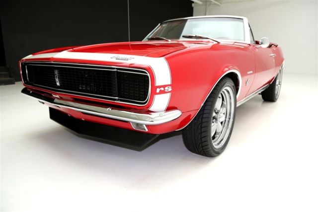 1967 Red Chevrolet Camaro Convertible