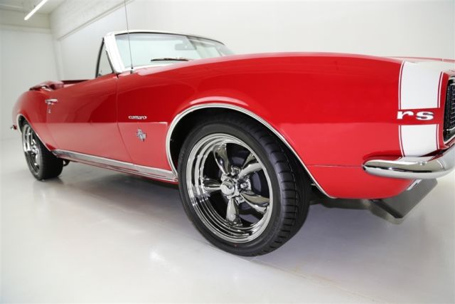 1967 Red Chevrolet Camaro Convertible