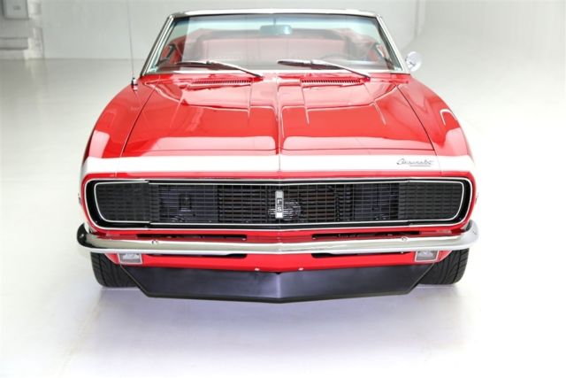 1967 Red Chevrolet Camaro Convertible