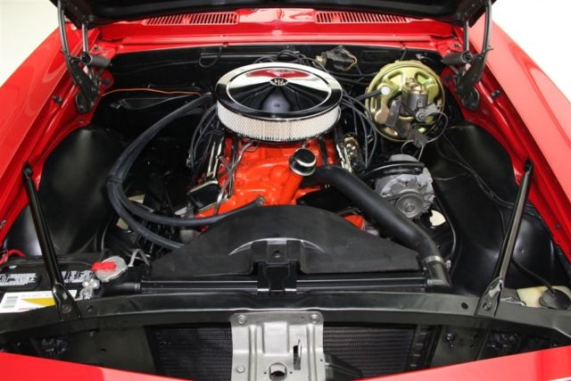 1967 Red Chevrolet Camaro Convertible