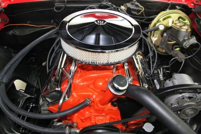 1967 Red Chevrolet Camaro Convertible