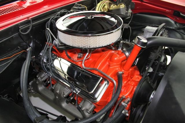 1967 Red Chevrolet Camaro Convertible
