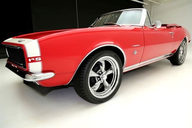 1967 Red Chevrolet Camaro Convertible