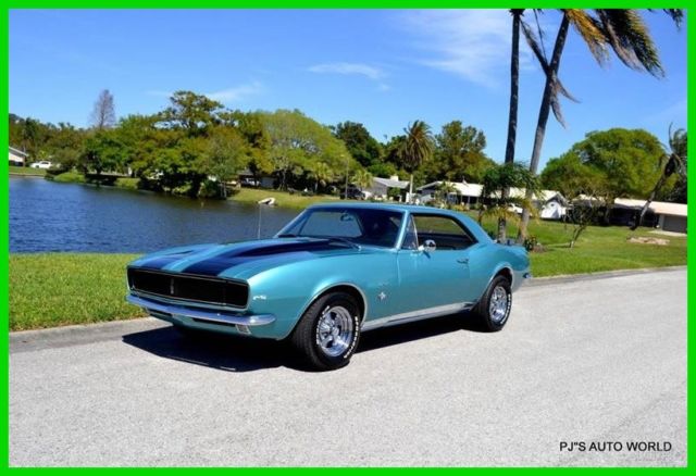 1967 Blue Chevrolet Camaro