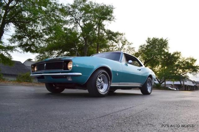 1967 Blue Chevrolet Camaro