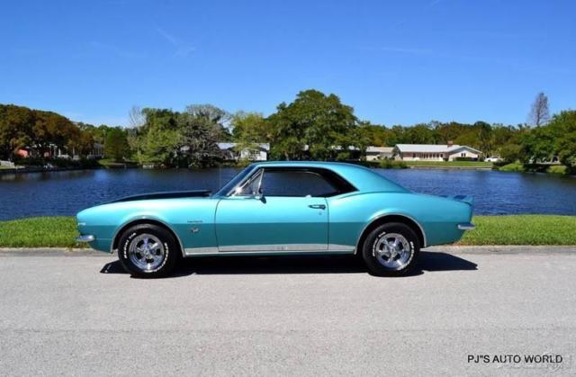 1967 Blue Chevrolet Camaro