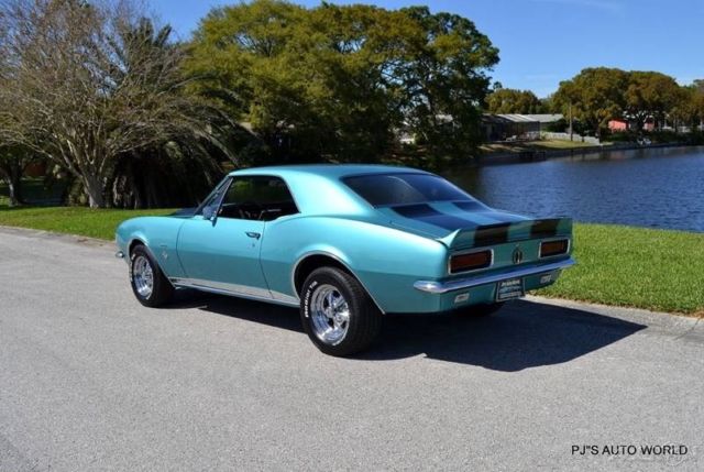 1967 Blue Chevrolet Camaro