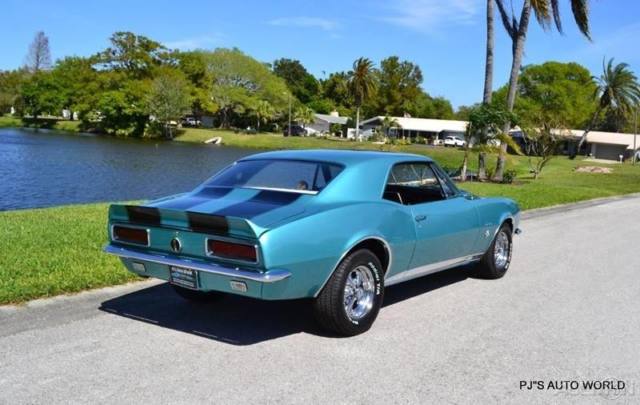 1967 Blue Chevrolet Camaro