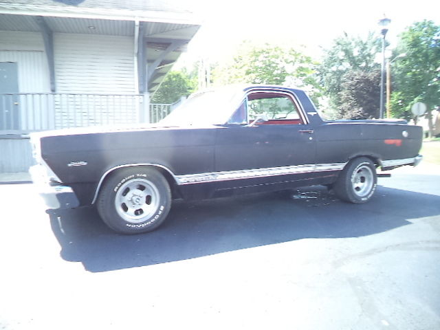 1967 Red Ford Ranchero