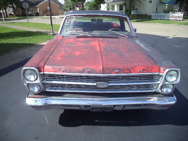 1967 Red Ford Ranchero