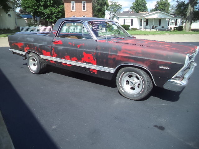 1967 Red Ford Ranchero