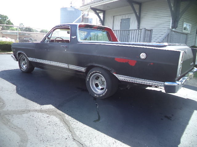 1967 Red Ford Ranchero