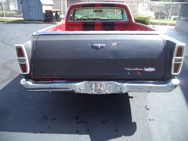1967 Red Ford Ranchero