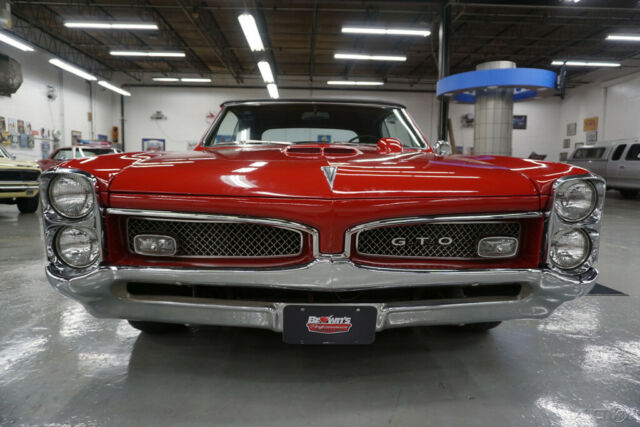 1967 Red Pontiac GTO