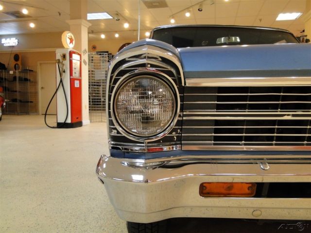 1967 Blue Chevrolet Nova
