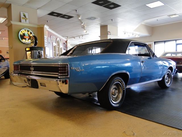 1967 Blue Chevrolet Chevelle