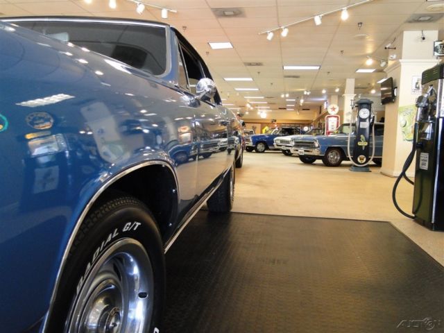 1967 Blue Chevrolet Chevelle