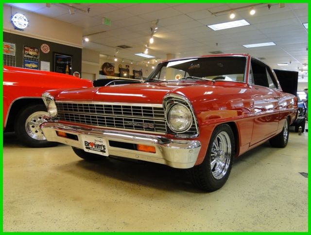 1967 Red Chevrolet Nova