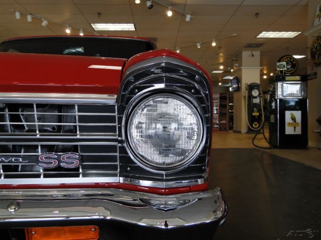 1967 Red Chevrolet Nova