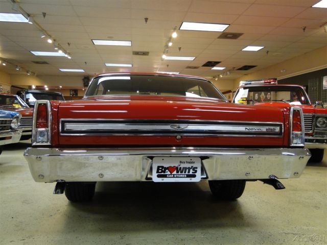 1967 Red Chevrolet Nova