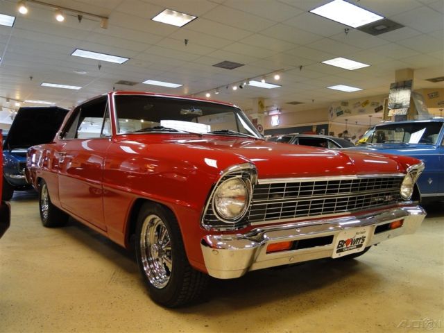 1967 Red Chevrolet Nova