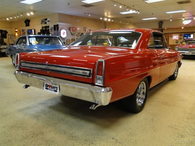 1967 Red Chevrolet Nova