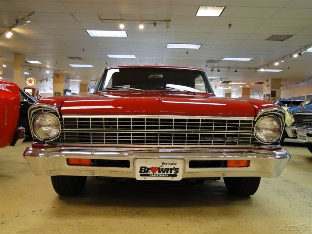 1967 Red Chevrolet Nova