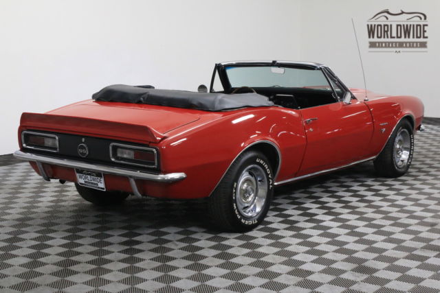 1967 Red Chevrolet Camaro