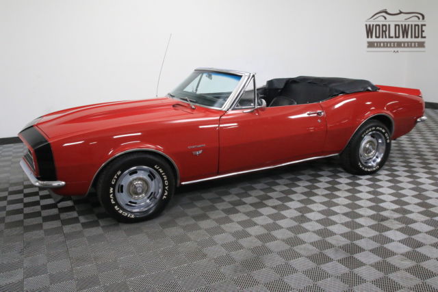 1967 Red Chevrolet Camaro