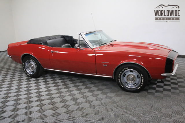 1967 Red Chevrolet Camaro