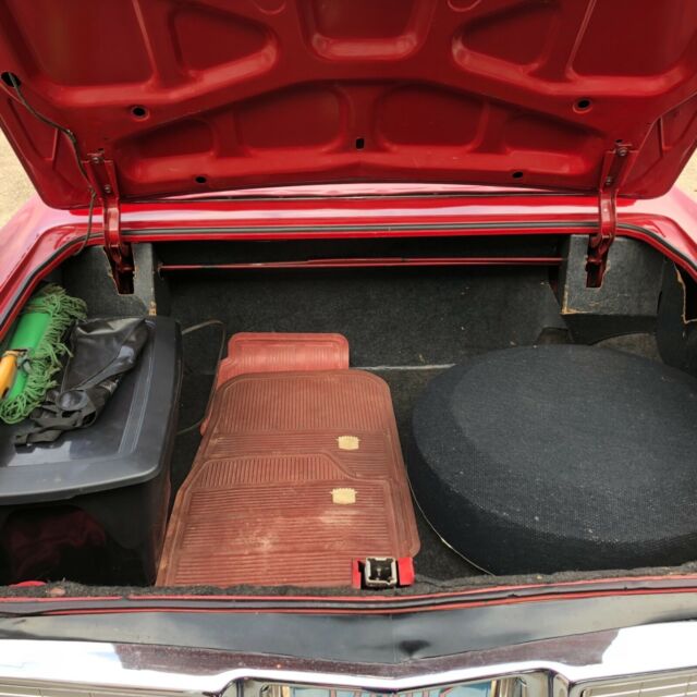 1967 Red Cadillac DeVille Convertible