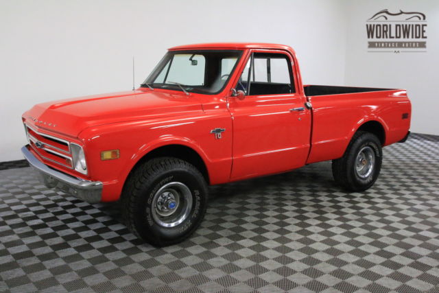 1967 Red Chevrolet C10