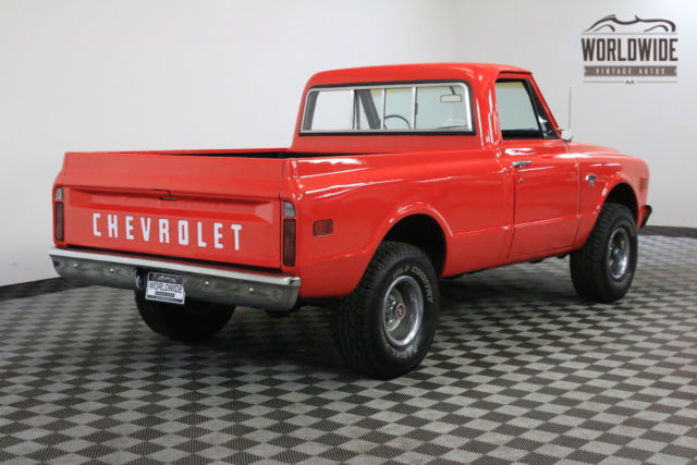 1967 Red Chevrolet C10