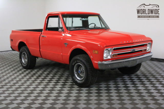 1967 Red Chevrolet C10