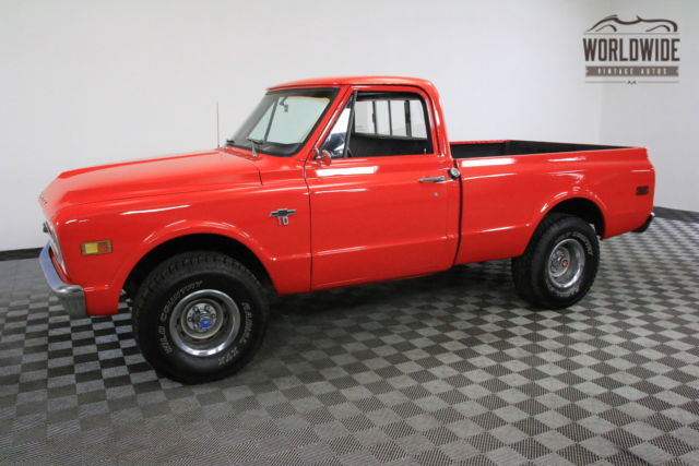 1967 Red Chevrolet C10