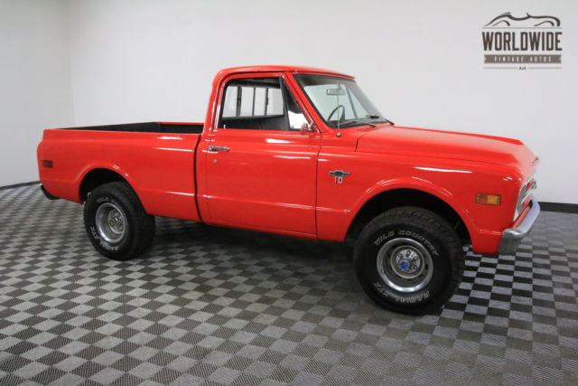 1967 Red Chevrolet C10
