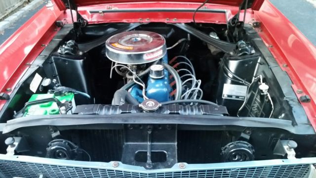 1967 Red Ford Mustang Coupe