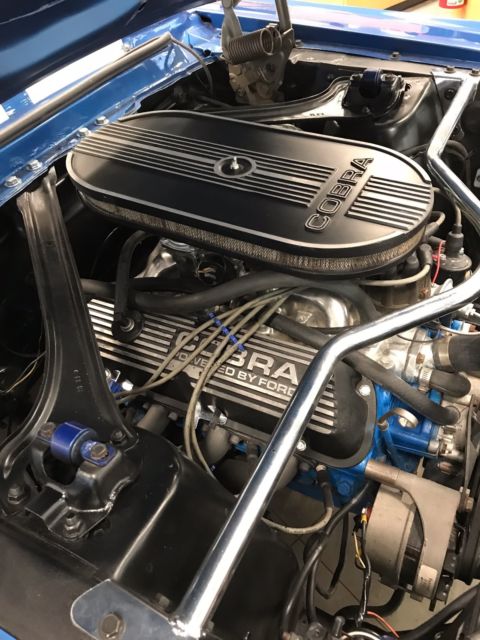 1967 Blue Ford Mustang Coupe