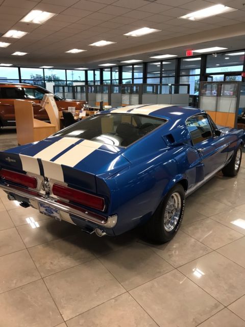 1967 Blue Ford Mustang Coupe